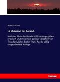 Müller |  La chanson de Roland. | Buch |  Sack Fachmedien