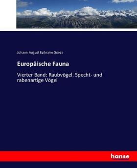 Goeze |  Europäische Fauna | Buch |  Sack Fachmedien
