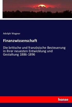 Wagner |  Finanzwissenschaft | Buch |  Sack Fachmedien