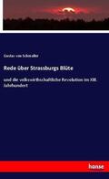 Schmoller |  Rede über Strassburgs Blüte | Buch |  Sack Fachmedien