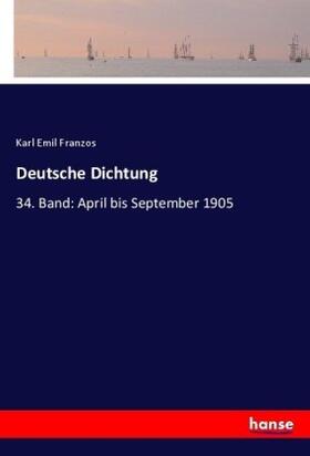 Franzos |  Deutsche Dichtung | Buch |  Sack Fachmedien