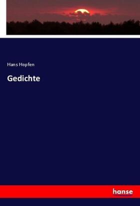 Hopfen |  Gedichte | Buch |  Sack Fachmedien