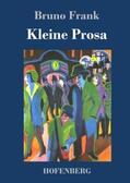 Frank |  Kleine Prosa | Buch |  Sack Fachmedien