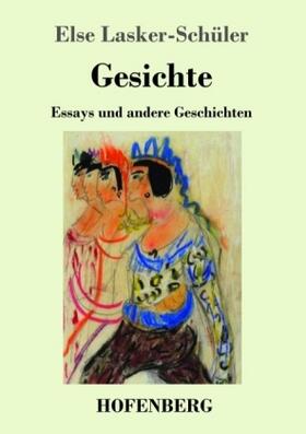 Lasker-Schüler |  Gesichte | Buch |  Sack Fachmedien
