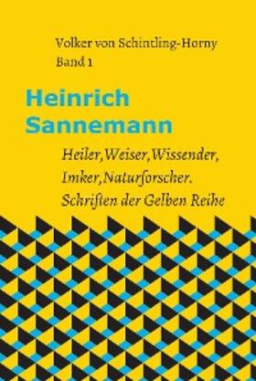 von Schintling-Horny | Heinrich Sannemann | E-Book | sack.de