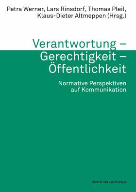 Pleil / Werner / Rinsdorf | Verantwortung – Gerechtigkeit – Öffentlichkeit | E-Book | sack.de