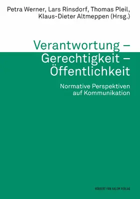 Pleil / Werner / Rinsdorf |  Verantwortung – Gerechtigkeit – Öffentlichkeit | eBook | Sack Fachmedien