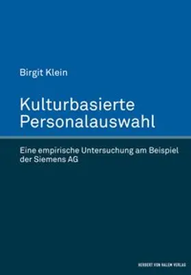 Klein |  Kulturbasierte Personalauswahl | eBook | Sack Fachmedien