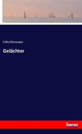 Dörmann |  Gelächter | Buch |  Sack Fachmedien