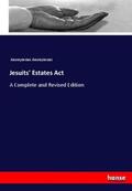 Anonymous / Preschers |  Jesuits' Estates Act | Buch |  Sack Fachmedien