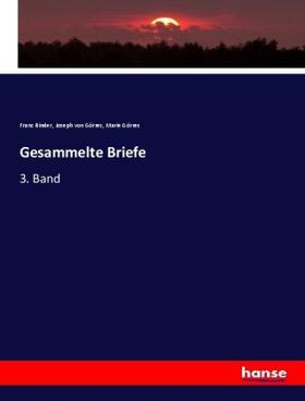 Binder / Görres |  Gesammelte Briefe | Buch |  Sack Fachmedien