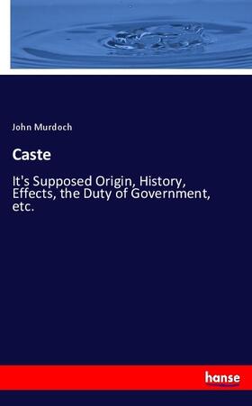 Murdoch |  Caste | Buch |  Sack Fachmedien