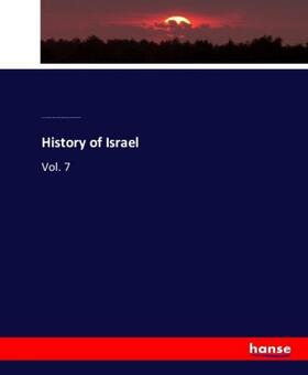 Ewald / Smith / Carpenter |  History of Israel | Buch |  Sack Fachmedien