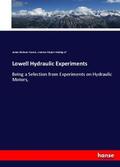 Francis / Making of |  Lowell Hydraulic Experiments | Buch |  Sack Fachmedien