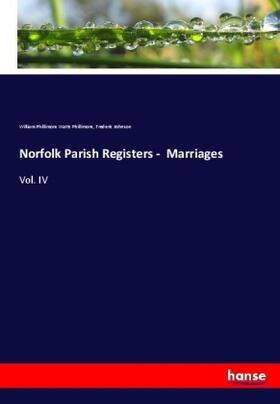 Phillimore / Johnson |  Norfolk Parish Registers -  Marriages | Buch |  Sack Fachmedien