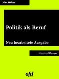 Weber / edition |  Politik als Beruf | eBook | Sack Fachmedien
