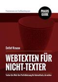 Krause |  Webtexten für Nicht-Texter | eBook | Sack Fachmedien