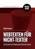 Krause |  Webtexten für Nicht-Texter | Buch |  Sack Fachmedien