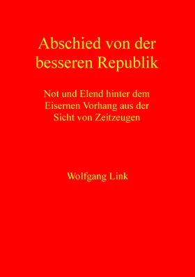 Link |  Abschied von der besseren Republik | eBook | Sack Fachmedien