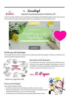 Disse |  Heilpraktiker Psychotherapie kompakt / Heilpraktiker Psychotherapie kompakt: 1. Lernskript - Einführung in die Psychologie | Buch |  Sack Fachmedien