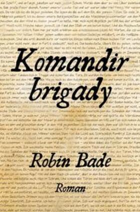 Bade | Komandir brigady | Buch | 978-3-7450-5521-4 | sack.de