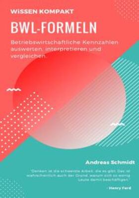 Schmidt | BWL-Formeln | Buch | 978-3-7450-6889-4 | sack.de
