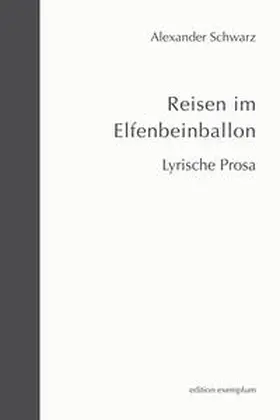 Schwarz |  Reisen im Elfenbeinballon | Buch |  Sack Fachmedien
