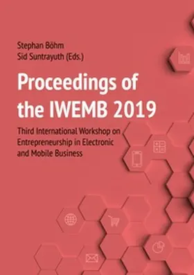 Böhm / Suntrayuth |  Proceedings of the IWEMB 2019 | Buch |  Sack Fachmedien