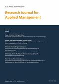 Bingemer / Böckenholt / Brickau |  Research Journal for Applied Management - Jg. 1, Heft 1 | eBook | Sack Fachmedien