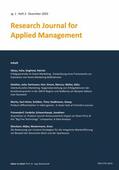 Friesendorf / Böckenholt / Ghorbani |  Research Journal for Applied Management - Jg. 1, Heft 2 | eBook | Sack Fachmedien