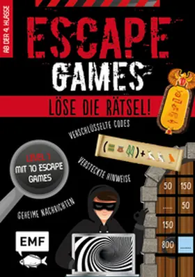 Quénée |  Escape Games Level 1 (rot) - Löse die Rätsel! - 10 Escape Games ab der 4. Klasse | Buch |  Sack Fachmedien