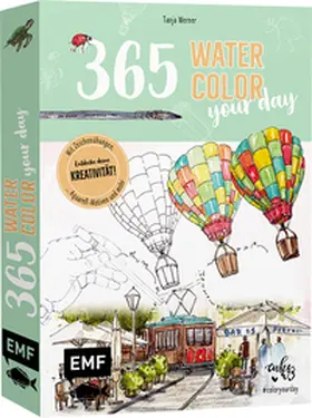 Werner |  365 - Watercolor your day - Entdecke deine Kreativität! | Buch |  Sack Fachmedien