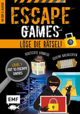 Quénée |  Escape Games Level 1 (orange) - Löse die Rätsel! - 10 Escape Games ab der 3. Klasse | Buch |  Sack Fachmedien