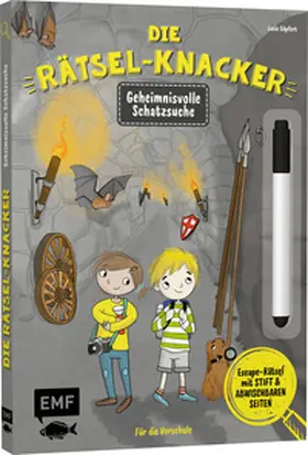  Die Rätsel-Knacker - Geheimnisvolle Schatzsuche (Buch mit abwischbarem Stift) | Buch |  Sack Fachmedien