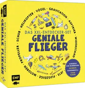 Dickmann |  Das XXL-Entdecker-Set - Geniale Flieger: 6 Modelle zum Selberbauen, Sachbuch, Experimente und faszinierende Flugmaschinen | Buch |  Sack Fachmedien