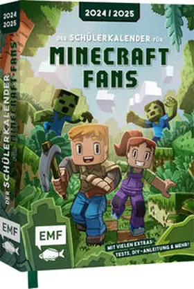 Schröer | Der Schülerkalender für Minecraft-Fans 2024/2025 | Buch | 978-3-7459-2236-3 | www.sack.de