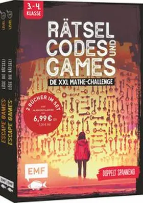 Quénée / Monhard |  Rätsel, Codes und Games - Die XXL Mathe-Challenge für die 3. und 4. Klasse | Buch |  Sack Fachmedien