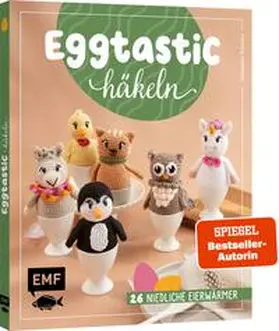 Schwarz |  Eggtastic häkeln - Niedliche Eierwärmer | Buch |  Sack Fachmedien