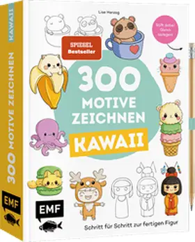 Herzog | 300 Motive zeichnen - Kawaii | Buch | 978-3-7459-2773-3 | www.sack.de