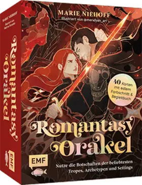 Niehoff |  Kartenset: Romantasy-Orakel | Nutze die Botschaften der beliebtesten Tropes, Archetypen und Settings | Buch |  Sack Fachmedien