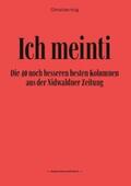 Hug |  Ich meinti II | Buch |  Sack Fachmedien