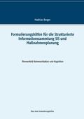 Berger |  Formulierungshilfen für die Strukturierte Informationssammlung SIS und Maßnahmenplanung | eBook | Sack Fachmedien