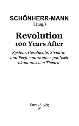 Jain / Löhr / Knoll |  Revolution 100 Years After | eBook | Sack Fachmedien