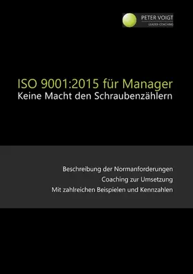 Voigt |  ISO 9001:2015 für Manager | eBook | Sack Fachmedien