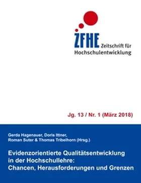 Hagenauer / Ittner / Suter |  Evidenzorientierte Qualitätsentwicklung in der Hochschullehre | Buch |  Sack Fachmedien