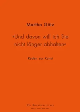 Götz |  "Und davon will ich Sie nicht länger abhalten" | Buch |  Sack Fachmedien