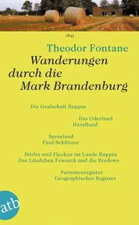 Fontane / Erler |  Wanderungen durch die Mark Brandenburg | Buch |  Sack Fachmedien