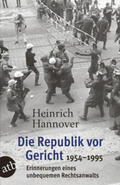 Hannover |  Die Republik vor Gericht 1954-1995 | Buch |  Sack Fachmedien