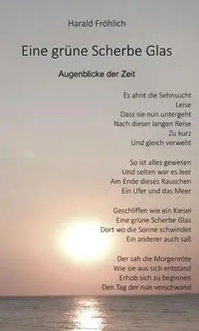 Fröhlich |  Eine grüne Scherbe Glas | Buch |  Sack Fachmedien