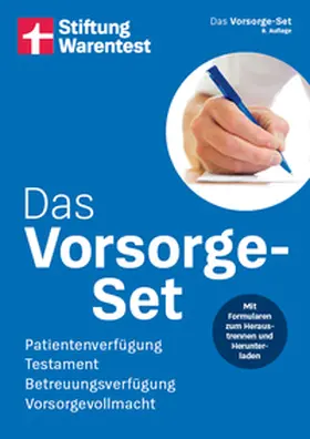 Warentest / Bohnenkamp / Weidner |  Das Vorsorge-Set | Buch |  Sack Fachmedien